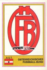 Sticker Football Federation - Euro Football 77 n. 211 - Panini
