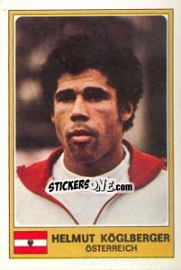 Sticker Helmut Koglberger - Euro Football 77 n. 219 - Panini