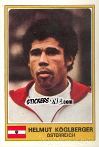 Sticker Helmut Koglberger - Euro Football 77 - Panini