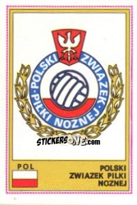 Figurina Football Federation - Euro Football 77 - Panini