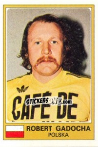 Sticker Robert Gadocha - Euro Football 77 - Panini