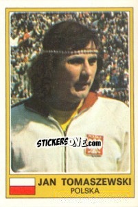 Sticker Jan Tomaszewski - Euro Football 77 - Panini