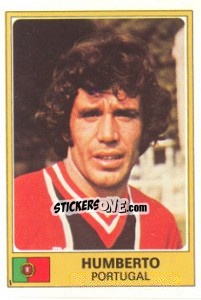 Figurina Humberto - Euro Football 77 - Panini