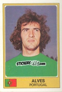 Figurina Alves - Euro Football 77 - Panini