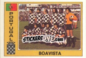 Sticker Boavista (Team) - Euro Football 77 - Panini