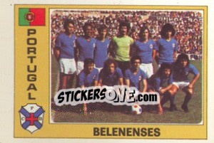 Sticker Belenenses (Team) - Euro Football 77 - Panini