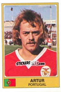 Sticker Artur - Euro Football 77 - Panini