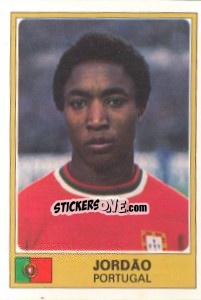 Sticker Jordao - Euro Football 77 n. 242 - Panini