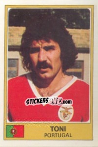 Figurina Toni - Euro Football 77 n. 243 - Panini