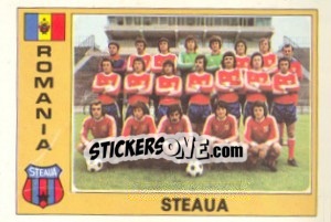 Figurina Steaua (Team) - Euro Football 77 - Panini