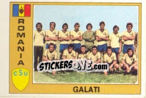 Sticker Galati (Team) - Euro Football 77 - Panini