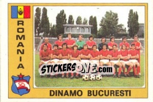 Cromo Dinamo Bucuresti (Team) - Euro Football 77 n. 247 - Panini