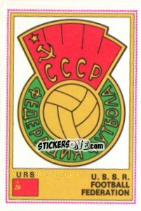Sticker Football Federation - Euro Football 77 n. 263 - Panini
