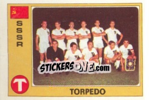 Sticker Torpedo (Team) - Euro Football 77 - Panini