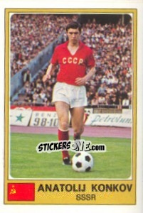 Sticker Anatolij Konkov - Euro Football 77 - Panini