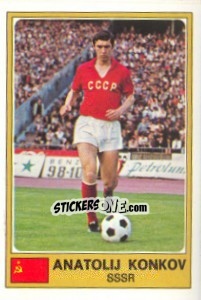Cromo Anatolij Konkov - Euro Football 77 n. 270 - Panini