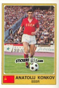 Cromo Anatolij Konkov - Euro Football 77 - Panini