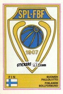 Figurina Football Federation - Euro Football 77 - Panini