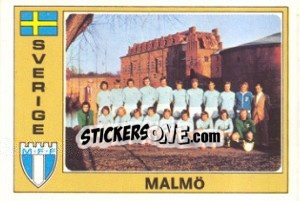 Sticker Malmo (Team) - Euro Football 77 n. 276 - Panini