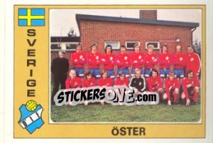 Figurina Oster (Team) - Euro Football 77 - Panini