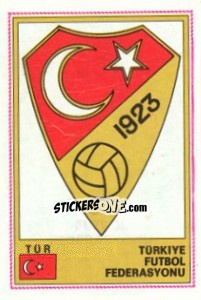 Sticker Football Federation - Euro Football 77 n. 281 - Panini