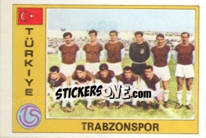 Cromo Trabzonspor (Team) - Euro Football 77 - Panini
