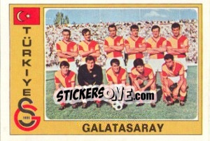 Sticker Galatasaray (Team) - Euro Football 77 - Panini
