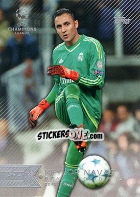 Sticker Keylor Navas - UEFA Champions League Showcase 2015-2016 n. 10 - Topps