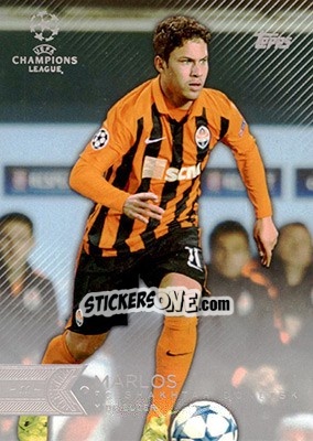 Sticker Marlos - UEFA Champions League Showcase 2015-2016 n. 19 - Topps