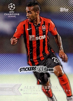 Sticker Alex Teixeira - UEFA Champions League Showcase 2015-2016 n. 20 - Topps
