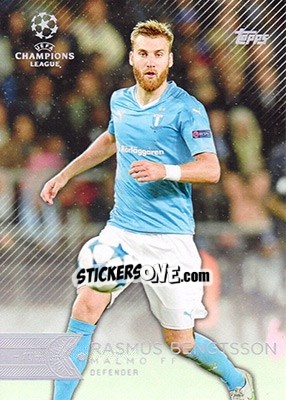 Figurina Rasmus Bengtsson - UEFA Champions League Showcase 2015-2016 n. 24 - Topps
