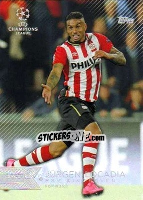 Sticker Jürgen Locadia - UEFA Champions League Showcase 2015-2016 n. 34 - Topps