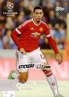 Sticker Chris Smalling - UEFA Champions League Showcase 2015-2016 n. 38 - Topps