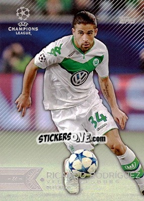 Sticker Ricardo Rodríguez - UEFA Champions League Showcase 2015-2016 n. 48 - Topps