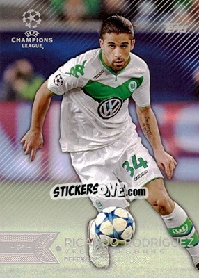 Cromo Ricardo Rodríguez - UEFA Champions League Showcase 2015-2016 - Topps