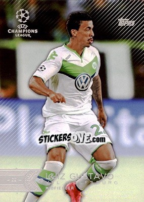 Sticker Luiz Gustavo - UEFA Champions League Showcase 2015-2016 n. 50 - Topps