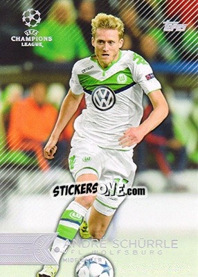 Sticker André Schürrle - UEFA Champions League Showcase 2015-2016 n. 52 - Topps