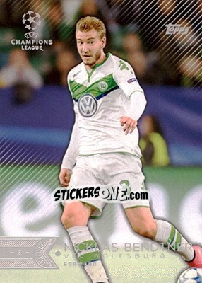 Figurina Nicklas Bendtner - UEFA Champions League Showcase 2015-2016 - Topps