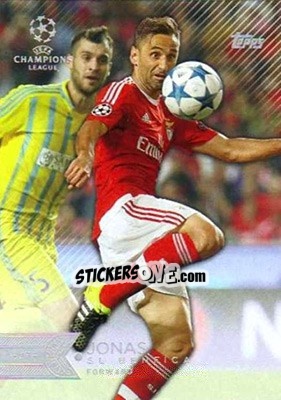 Sticker Jonas - UEFA Champions League Showcase 2015-2016 n. 59 - Topps