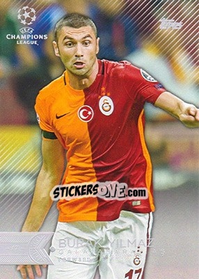 Sticker Burak Yilmaz - UEFA Champions League Showcase 2015-2016 - Topps