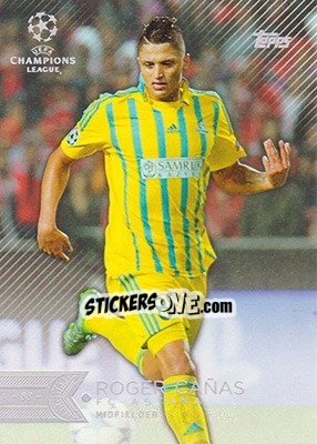 Sticker Roger Cañas - UEFA Champions League Showcase 2015-2016 - Topps