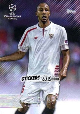 Sticker Steven N'Zonzi - UEFA Champions League Showcase 2015-2016 n. 98 - Topps