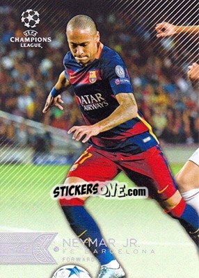 Sticker Neymar Jr. - UEFA Champions League Showcase 2015-2016 n. 111 - Topps