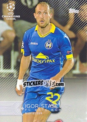 Sticker Igor Stasevich - UEFA Champions League Showcase 2015-2016 n. 128 - Topps