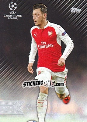 Sticker Mesut Özil - UEFA Champions League Showcase 2015-2016 n. 139 - Topps