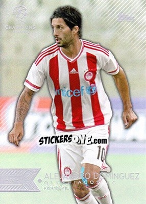 Sticker Alejandro Domínguez - UEFA Champions League Showcase 2015-2016 n. 146 - Topps