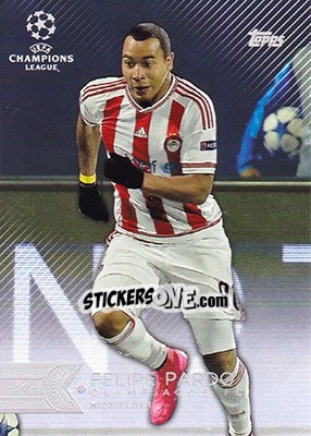 Sticker Felipe Pardo - UEFA Champions League Showcase 2015-2016 n. 149 - Topps
