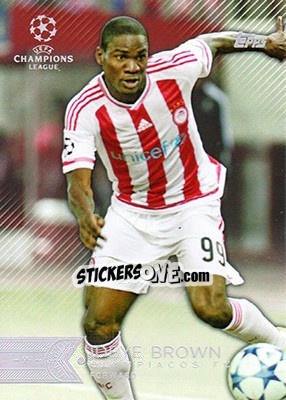 Sticker Ideye Brown - UEFA Champions League Showcase 2015-2016 n. 150 - Topps