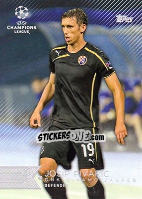 Sticker Josip Pivaric - UEFA Champions League Showcase 2015-2016 - Topps