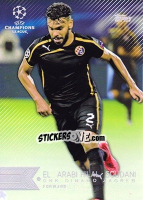 Sticker El Arabi Hilal Soudani - UEFA Champions League Showcase 2015-2016 n. 156 - Topps